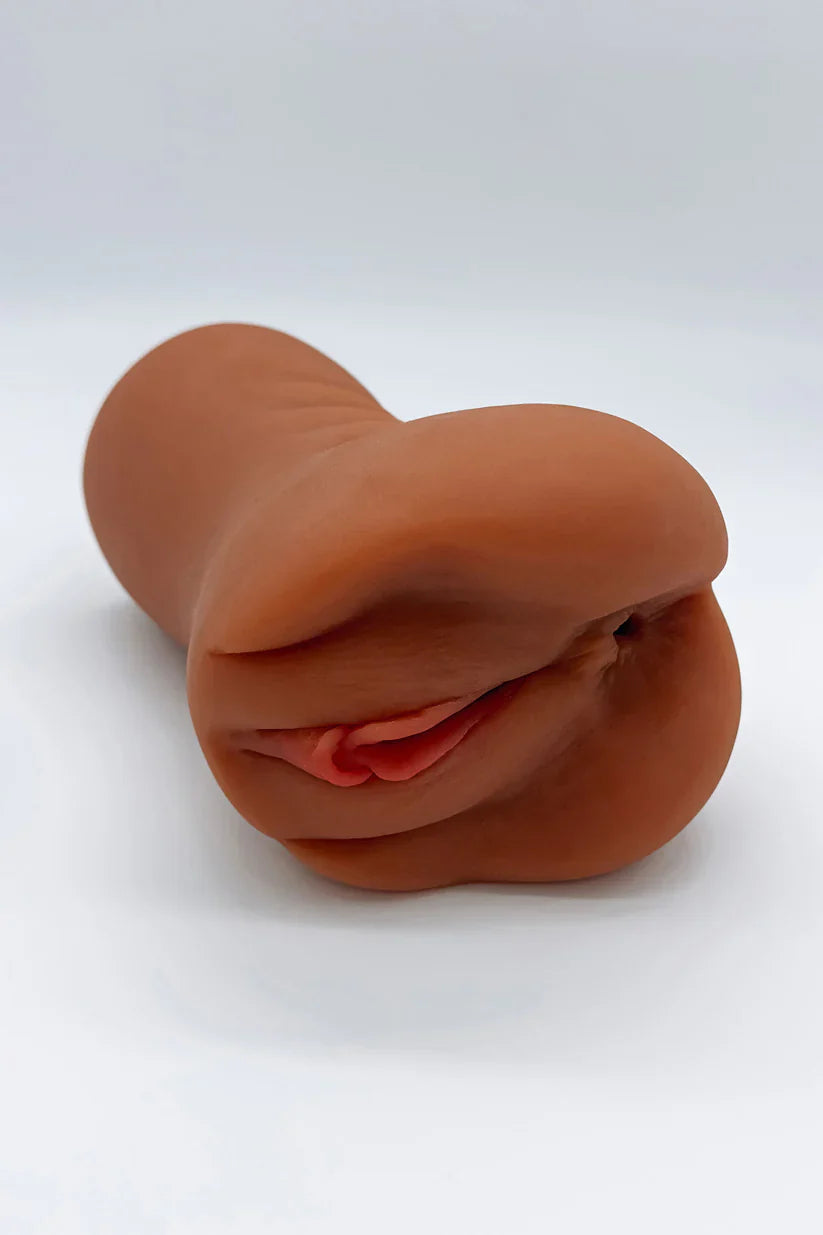 2in1 Realistic Masturbator Pocket Pussy for Men with Double Hole
